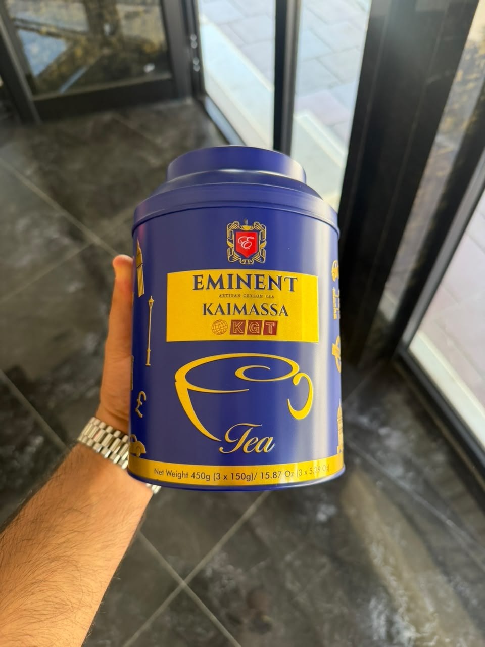 چای امیننت سه طعم قوطی فلزی Eminent مدل Kaimassa Kgt - Image 2